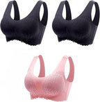 New Arrivals Thai Latex Bra Women One Piece Wire Free Seamless Underwear Comfortable Sports Bras