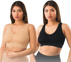 Buy 1 Get 1 Free Imported Soft Cotton Non Paded Bra