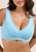 🔥last day 30% off - comfy corset bra front cross side buckle lace bras