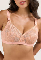 Transparent Cotton Bras – Pack of 2 | Non-Padded, Non-Wired, Full Net Design