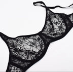 Transparent Cotton Bras – Pack of 2 | Non-Padded, Non-Wired, Full Net Design
